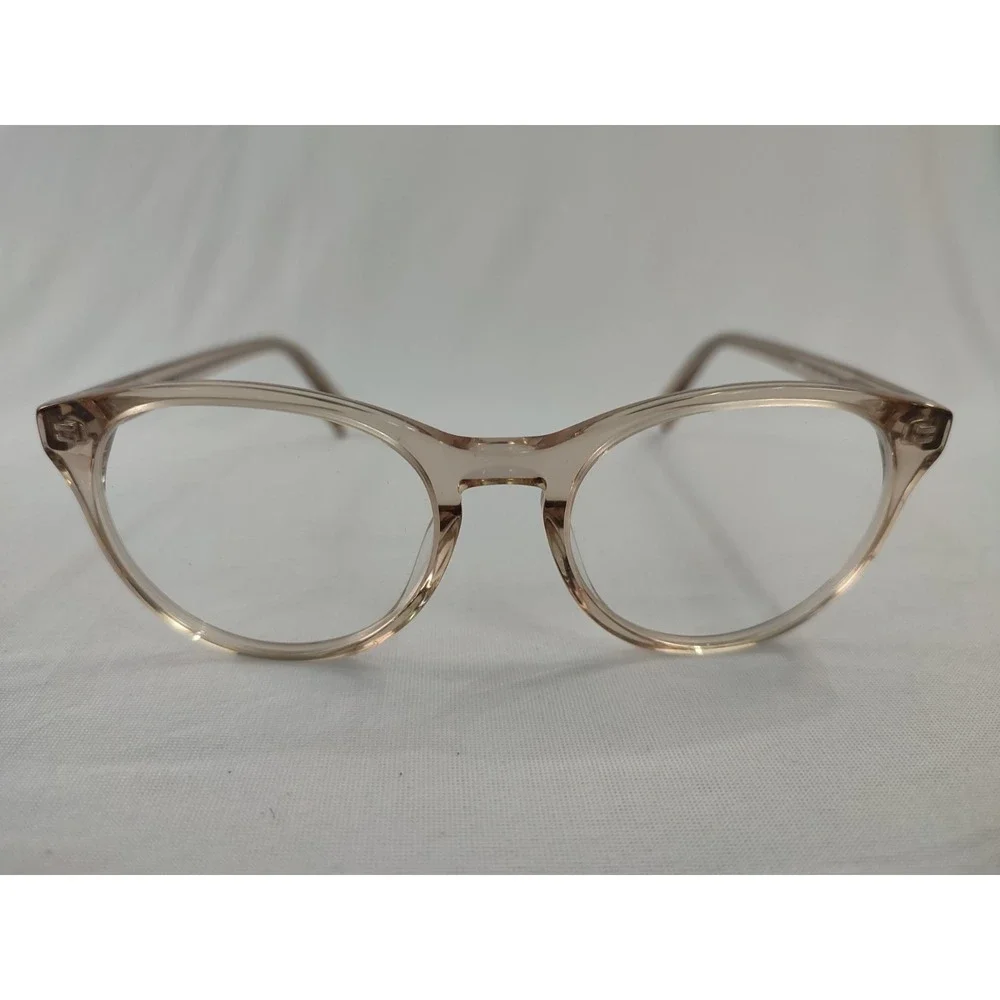 Warby Parker Jane 252 Tortoise‎ Blue Round Eyeglasses Frame 49-18 135